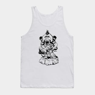 Angry Orangutan B+W Tank Top